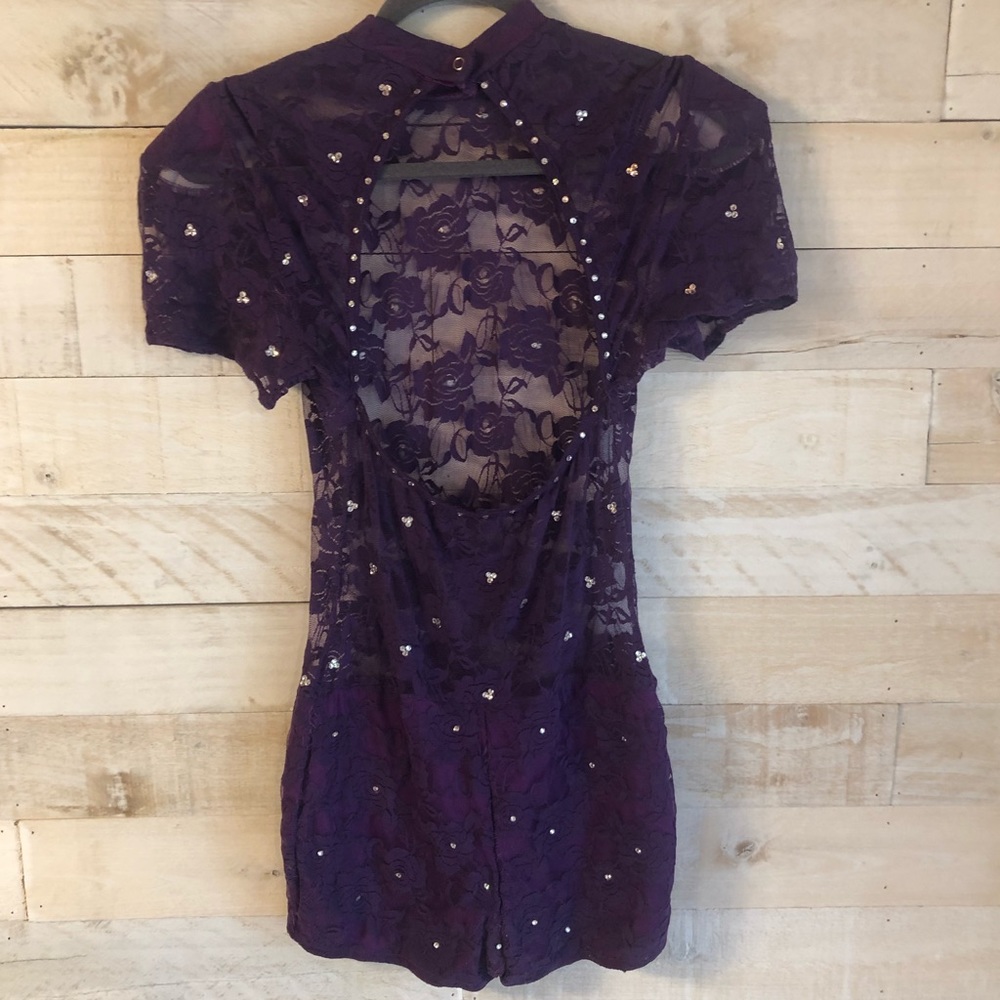 Dance costume jump suit